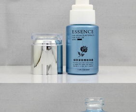 30ml藍(lán)色玻璃化妝品包裝瓶 精華液、乳液與眼霜的理想選擇
